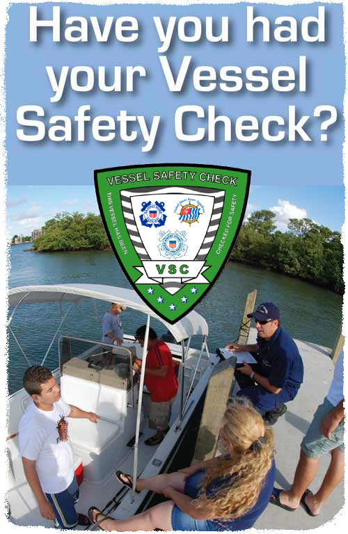 GET A VESSEL SAFETY CHECK TODAY!